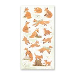 STICKII Sticker Sheet - Lovely Little Foxes