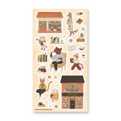 STICKII Sticker Sheet - To the Bookshop