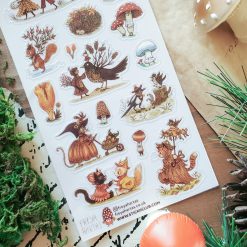 STICKII Sticker Sheet - Autumn Woodland Whimsy