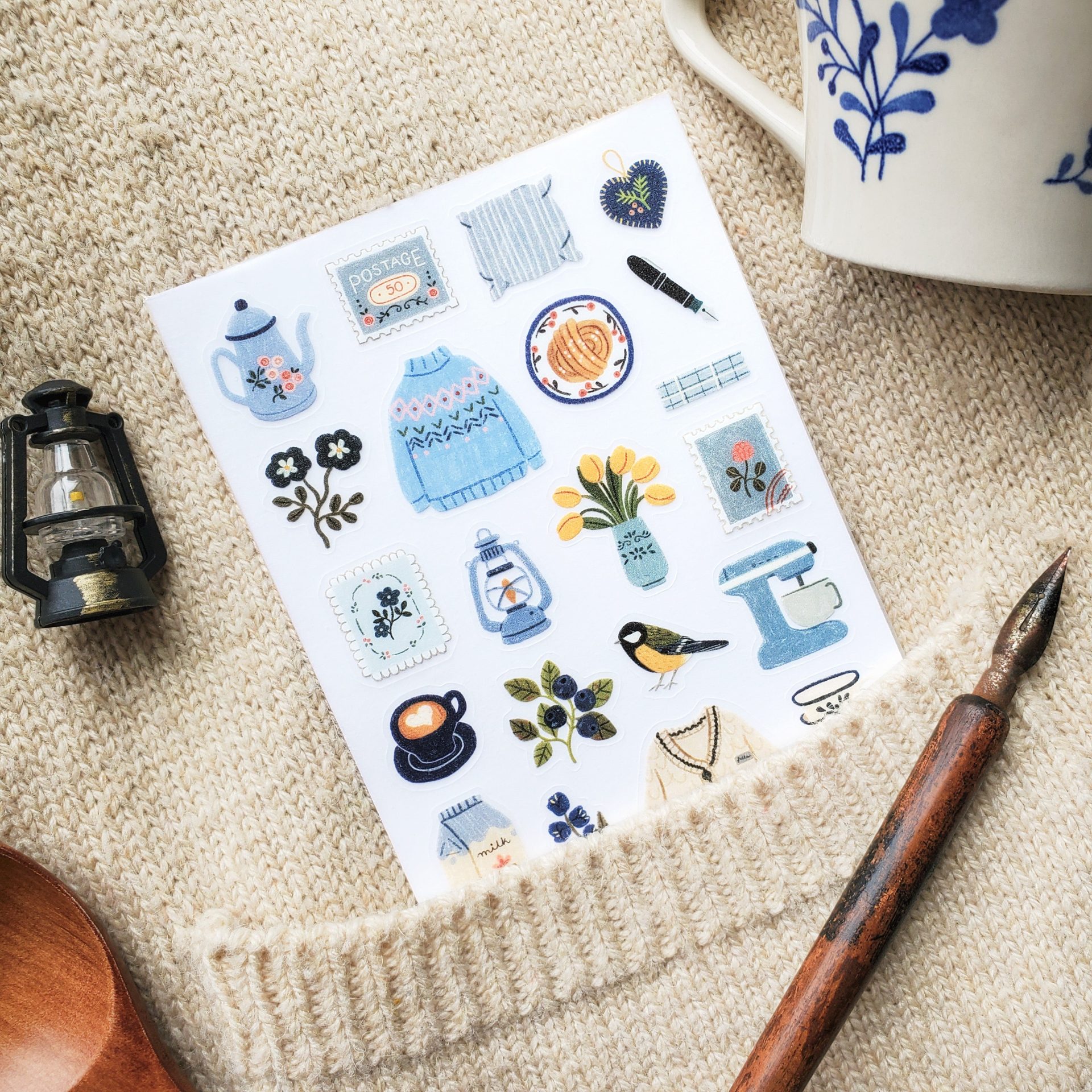 STICKII Sticker Sheet - Sweater Weather Joy