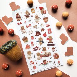 STICKII Sticker Sheet - Mouse Snow Day