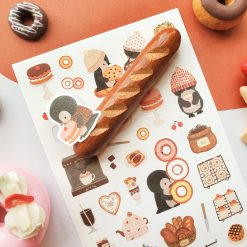 STICKII Sticker Sheet - Penguin Cafe