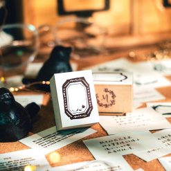 Meow Illustration Tulip Octagonal Rubber Stamp - Collector Mr.M Series - Image 6