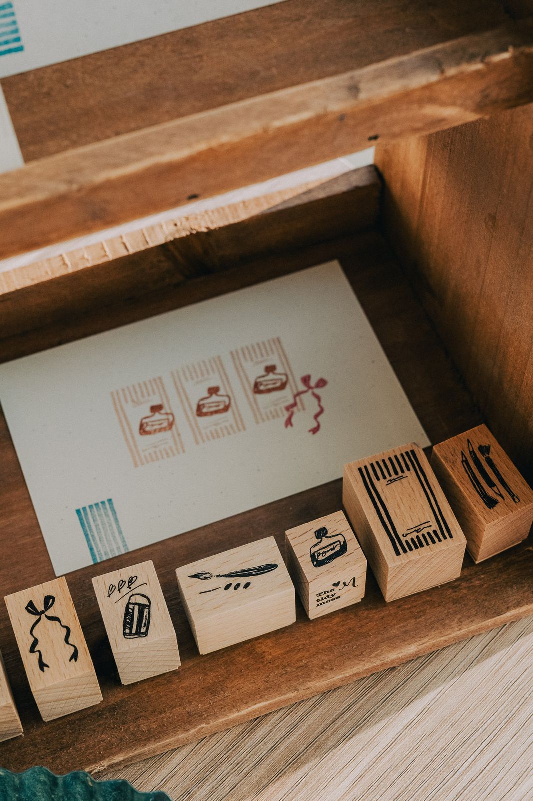 Meow Illustration The Tidy Mess Stamp Set - Mini Mag Club