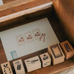 Meow Illustration The Tidy Mess Stamp Set - Little Corner Store