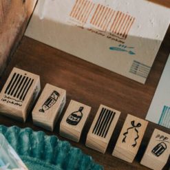 Meow Illustration The Tidy Mess Stamp Set - Tiny Theater