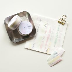 MU Sectioned Washi Tape - Brush Edge