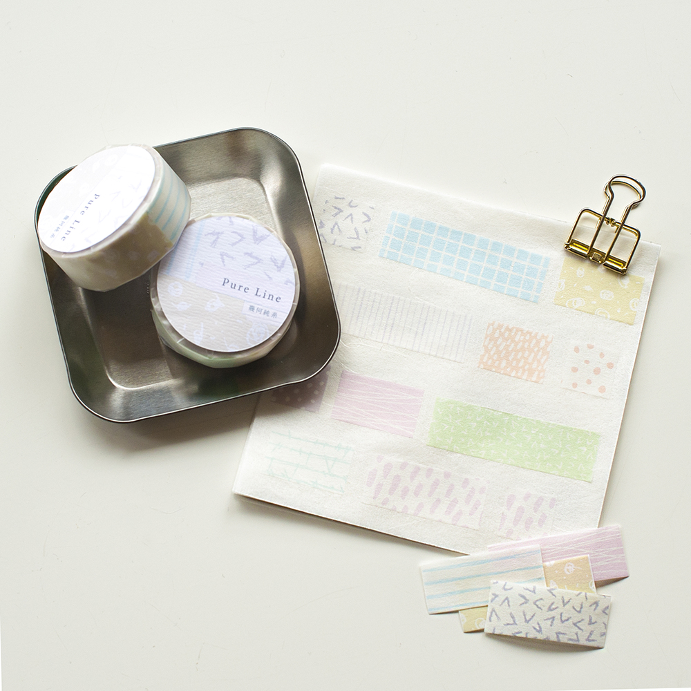MU Sectioned Washi Tape - Pure Line