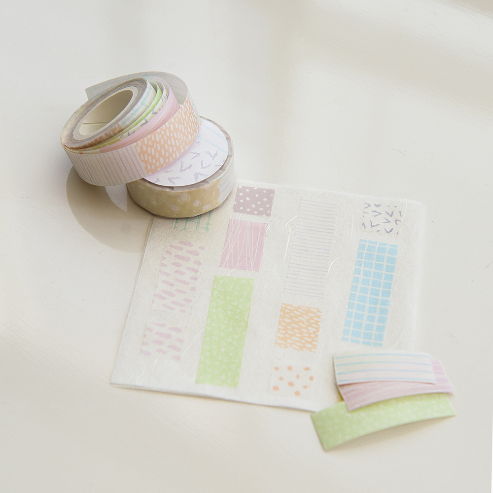 MU Sectioned Washi Tape - Pure Line