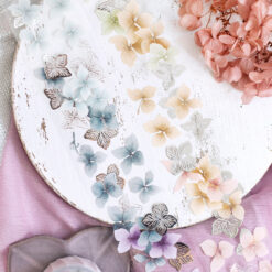 Loidesign Glossy Bronzing PET Tape - Hydrangea Petals