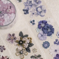 Loidesign Glossy PET Tape - Cloth Flowers