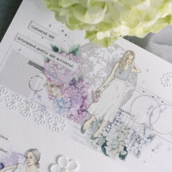 Loidesign Glossy PET Tape - Rain Colour Hydrangeas