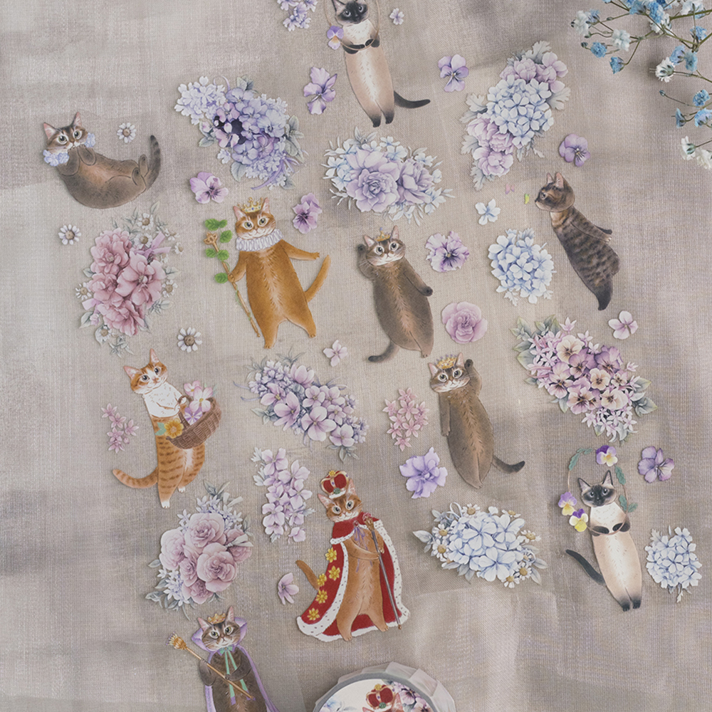 Loidesign Glossy PET Tape - Aby Royal Garden