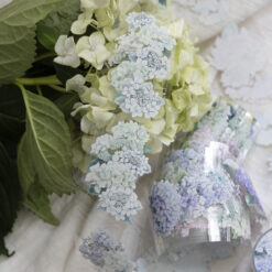 Loidesign Glossy PET Tape - Rain Colour Hydrangeas