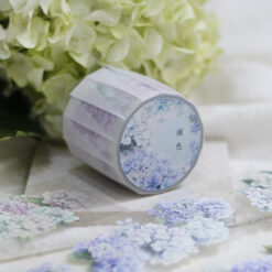 Loidesign Glossy PET Tape - Rain Colour Hydrangeas