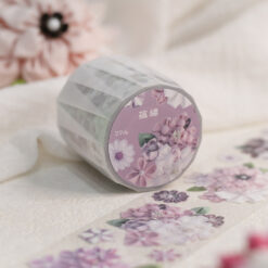 Loidesign Glossy PET Tape - Cloth Flowers