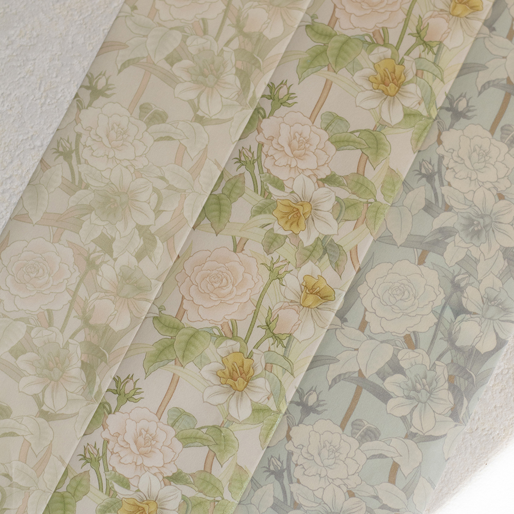 Loidesign Washi Tape - Rose and Narcissus