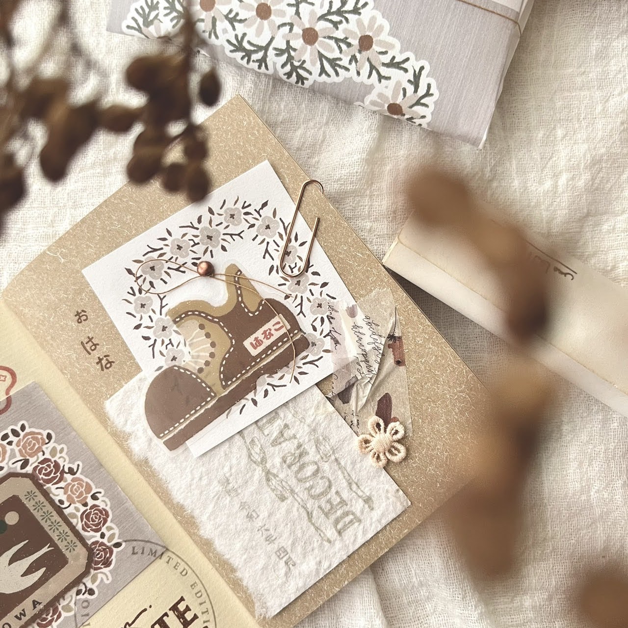 Breezy Studio Matte PET Tape - Flowers & Branches