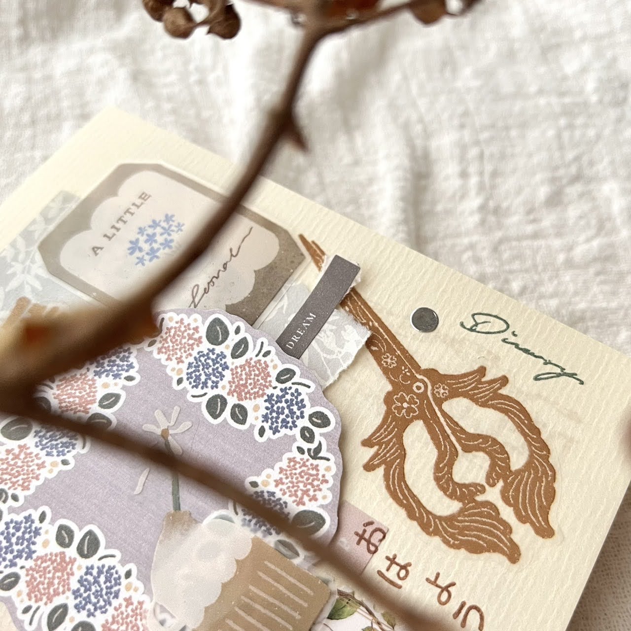 Breezy Studio Matte PET Tape - Flower Shop