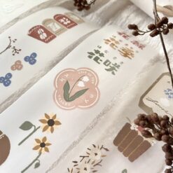 Breezy Studio Matte PET Tape - Flowers & Branches
