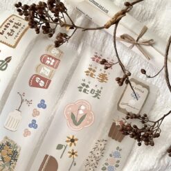 Breezy Studio Matte PET Tape - Flowers & Branches