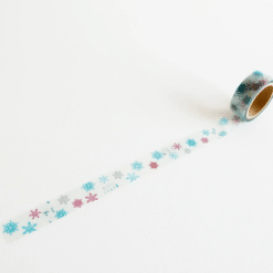 Yohaku Clear Tape 015 - Snow Flower
