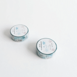 Yohaku Clear Tape 015 - Snow Flower