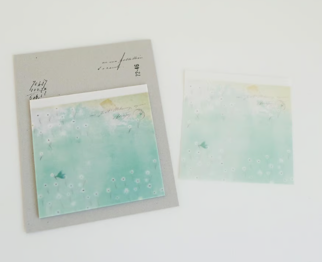 Yohaku Sticky Notes - Evening Primrose