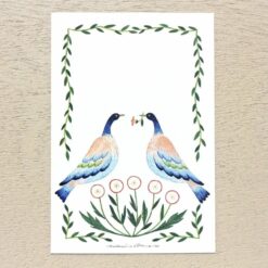 Cozyca Midori Asano Postcard Set - Birds