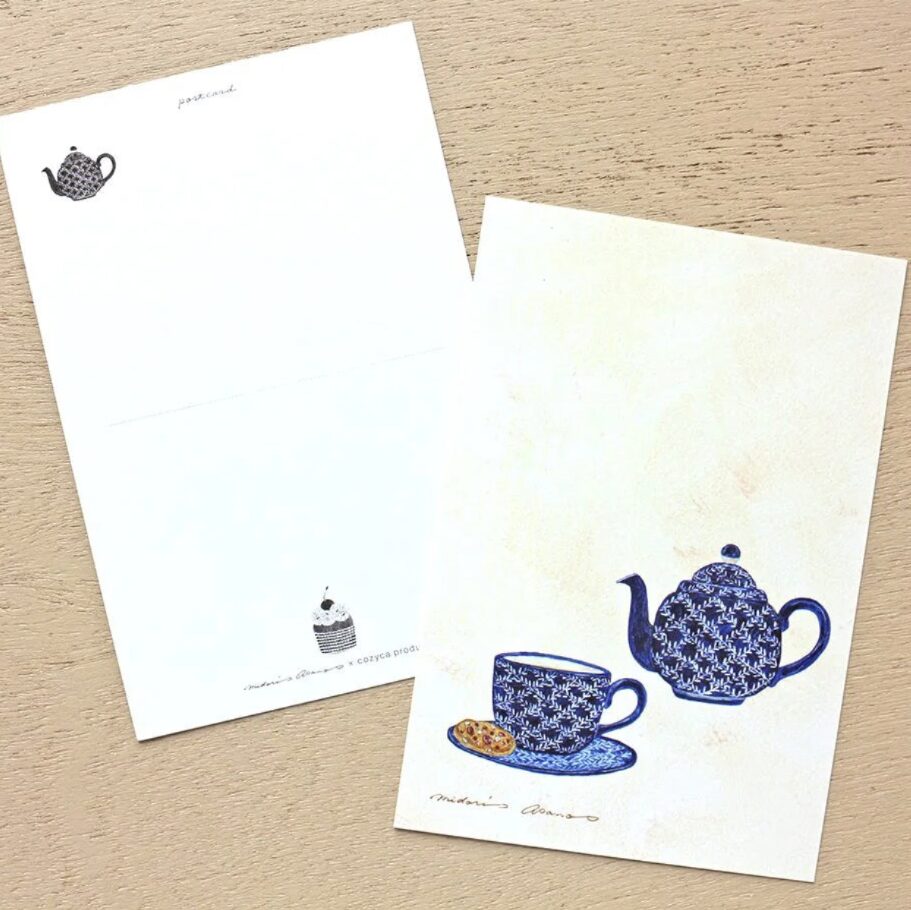 Cozyca Midori Asano Postcard Set - Three O'clock
