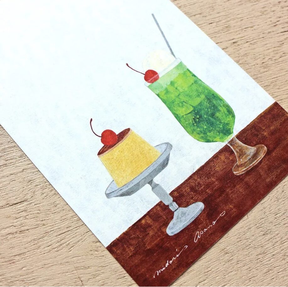 Cozyca Midori Asano Postcard Set - Three O'clock