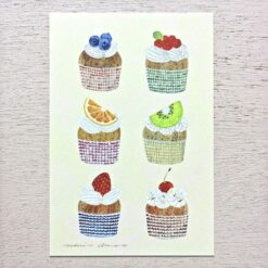 Cozyca Midori Asano Postcard Set - Three O'clock