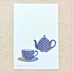 Cozyca Midori Asano Postcard Set - Three O'clock