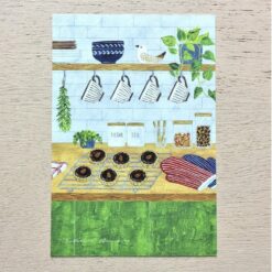 Cozyca Midori Asano Postcard Set - Three O'clock