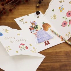 Cozyca Aiko Fukawa Birthday Card - Hide and Seek
