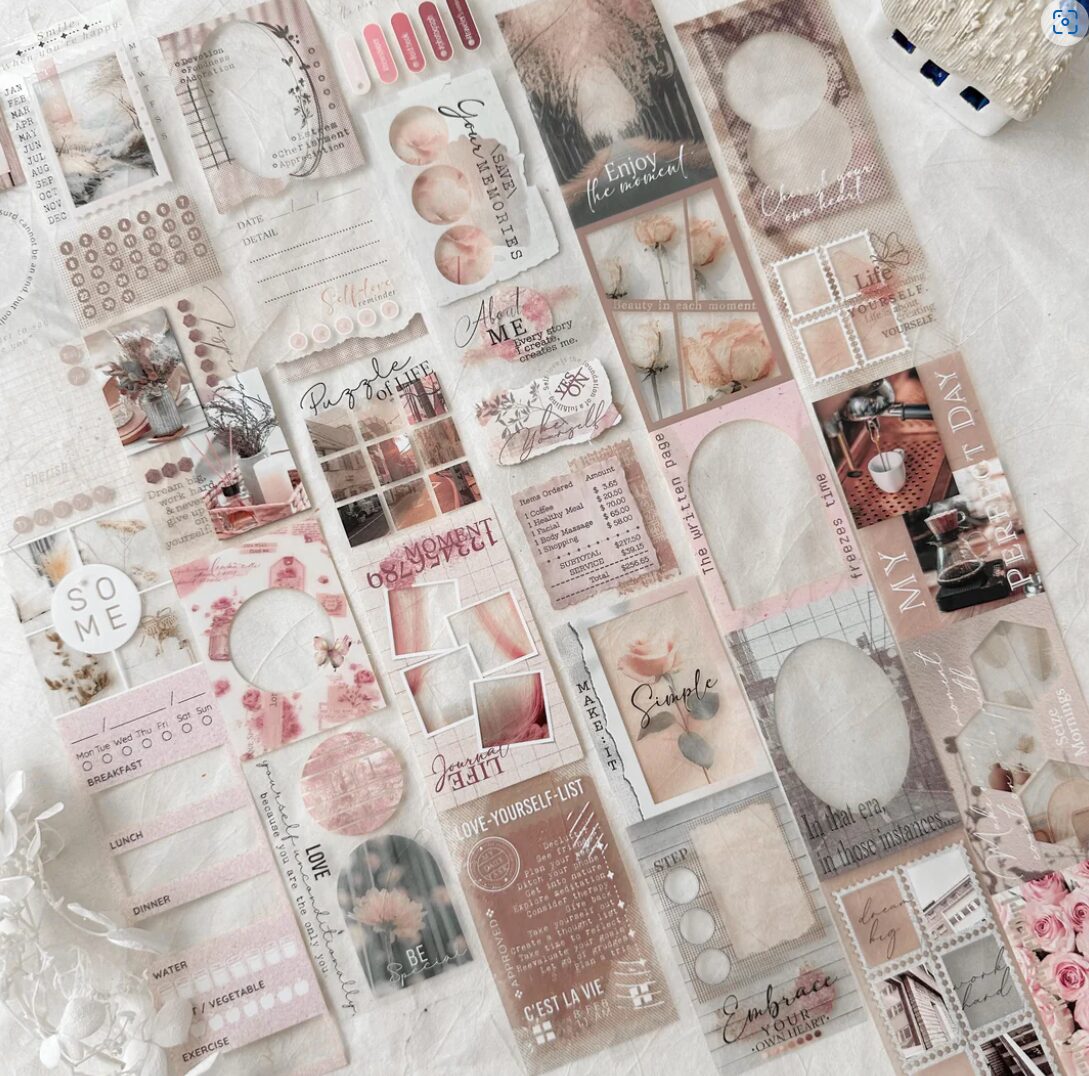 Journal Pages PET Tape - Dear You