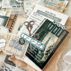 Journal Pages Letterpress Notecards Set - Let’s Travel