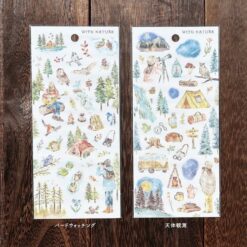 Mind Wave With Nature Stickers (6 designs)