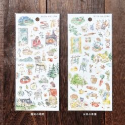 Mind Wave With Nature Stickers (6 designs)
