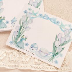 Kin.Iro.Hitode Notepad - Tea and Tulips