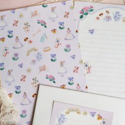 Kin.Iro.Hitode Letter Set - Alice in Wonderland