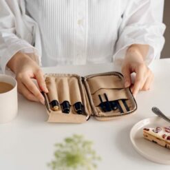 &Liebe - Leather Zip Pencil Case