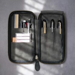 &Liebe - Leather Zip Pencil Case