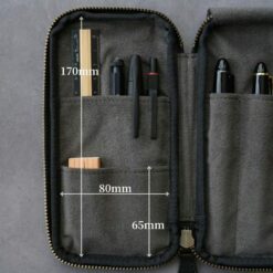 &Liebe - Leather Zip Pencil Case