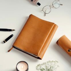 &Liebe - Leather A5 Notebook Cover