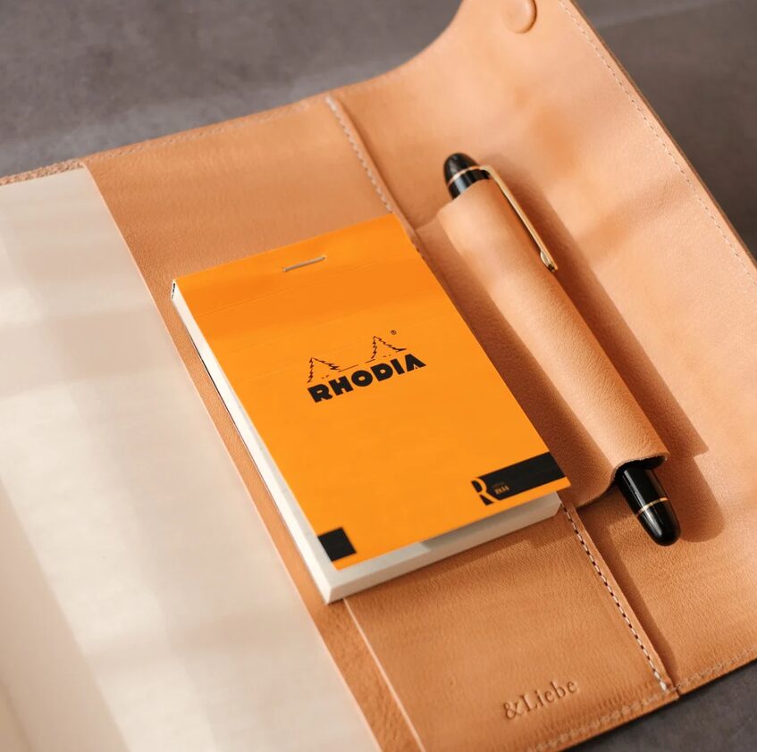 &Liebe - Leather A5 Notebook Cover