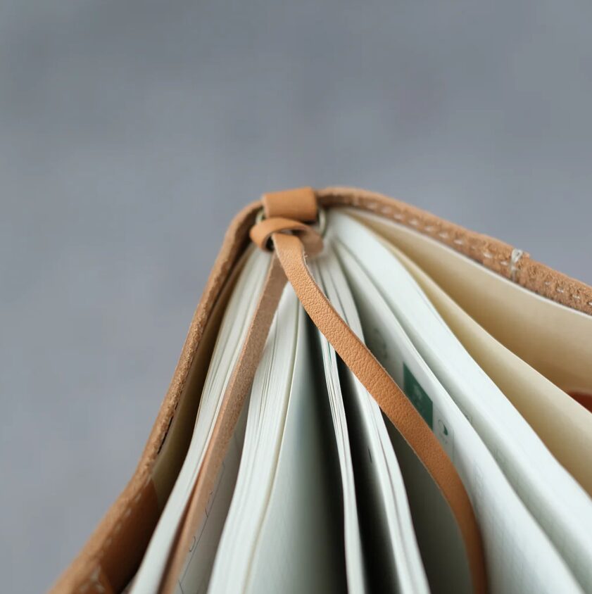 &Liebe - Leather A5 Notebook Cover