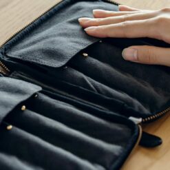 &Liebe - 10 Pens Leather Zip Case