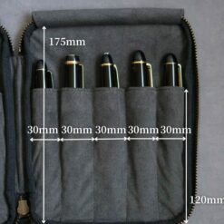 &Liebe - 10 Pens Leather Zip Case