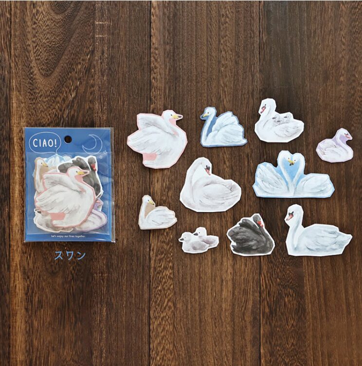 Mind Wave Ciao Flake Stickers (9 designs)
